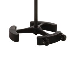 Latch_Lake_micKing_MK2200STBK_-_Straight_Telescopic_Mic_Stand_with_Lever_Lock_Cast_Iron_Base_and_Castor_Wheels_Black_-_7