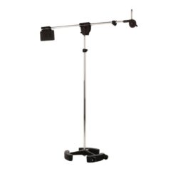 Latch_Lake_micKing_2200_-_Studio_Boom_Microphone_Stand_with_Lever_Locks_Heavy-Duty_Boom_Clutch_and_Stable_Base_with_Castor_Wheels_Chrome_-_2