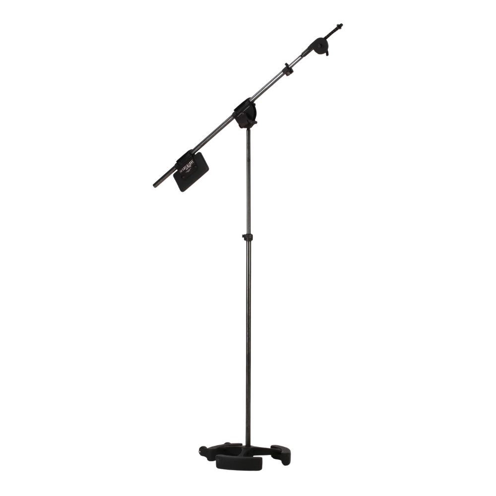 Latch_Lake_micKing_2200_-_Studio_Boom_Microphone_Stand_with_Lever_Locks_Heavy-Duty_Boom_Clutch_and_Stable_Base_with_Castor_Wheels_Black_-_2