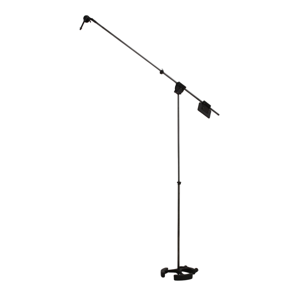 Latch_Lake_micKing_2200_-_Studio_Boom_Microphone_Stand_with_Lever_Locks_Heavy-Duty_Boom_Clutch_and_Stable_Base_with_Castor_Wheels_Black_-_3