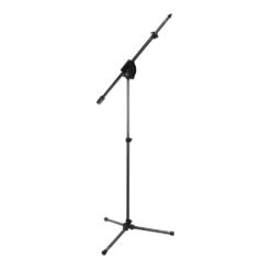 Latch_Lake_micKing_1100_-_Heavy-Duty_Boom_Microphone_Stand_with_Lever_Locks_Boom_Clutch_and_Weighted_Tripod_Base_Black_-_2