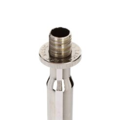 Latch_Lake_micKing_MK2200STCH_-_Straight_Telescopic_Mic_Stand_with_Lever_Lock_Cast_Iron_Base_and_Castor_Wheels_Chrome_-_5