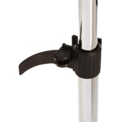 Latch_Lake_micKing_MK2200STCH_-_Straight_Telescopic_Mic_Stand_with_Lever_Lock_Cast_Iron_Base_and_Castor_Wheels_Chrome_-_6