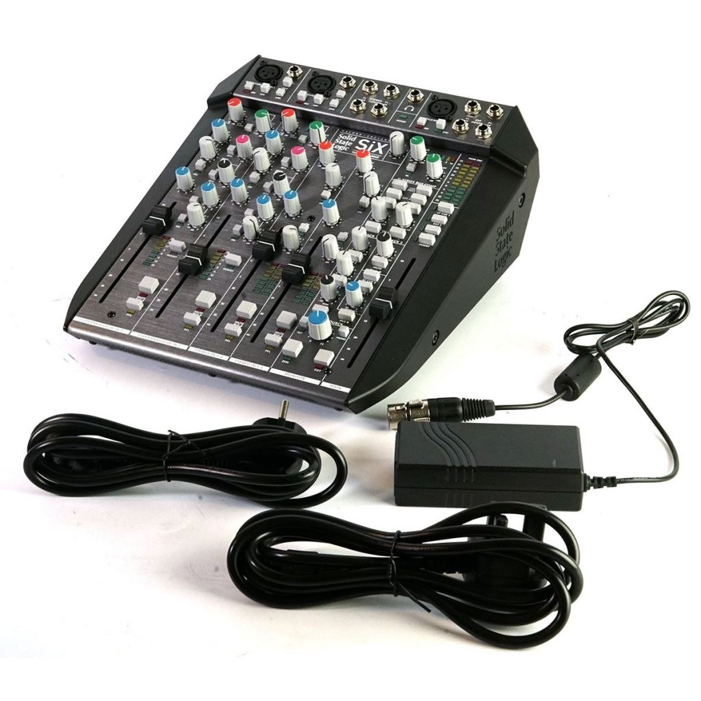 Solid State Logic SSL SiX – Small Format Desktop Mixer - AWAVE