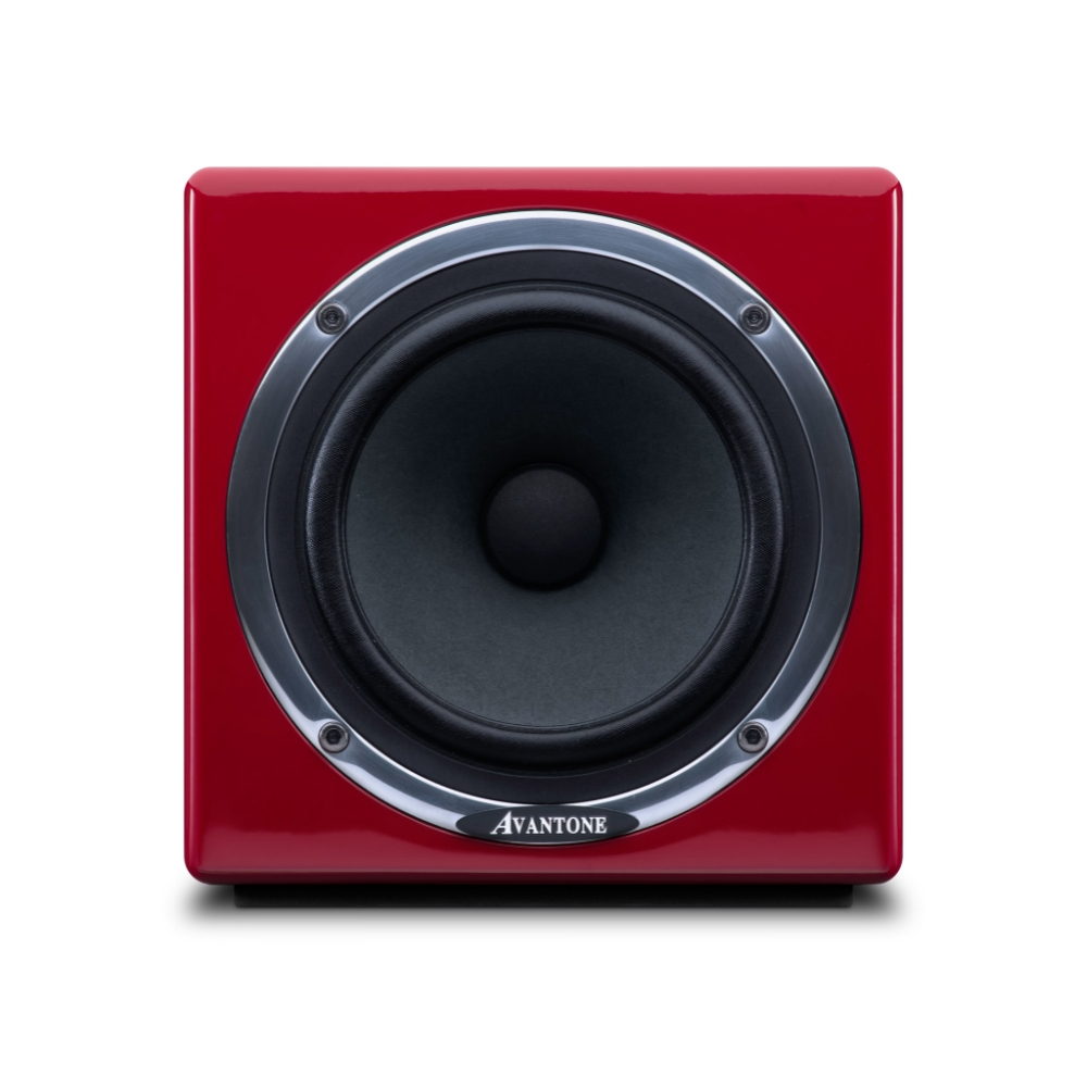 Avantone_Pro_Mixcube_Active_10th_Anniversary_-_Active_Mini-Reference_Monitor_Red_SINGLE_-_1_Front