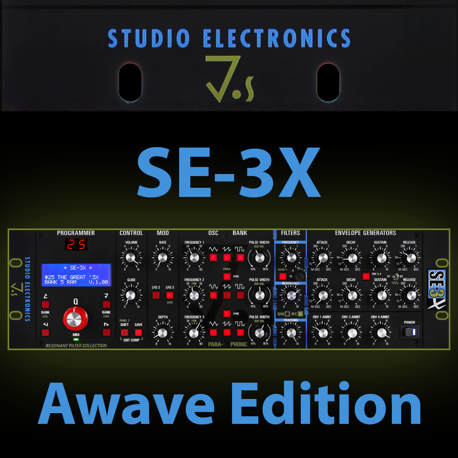Introducing the Awave Edition of the Studio Electronics SE3X AWAVE
