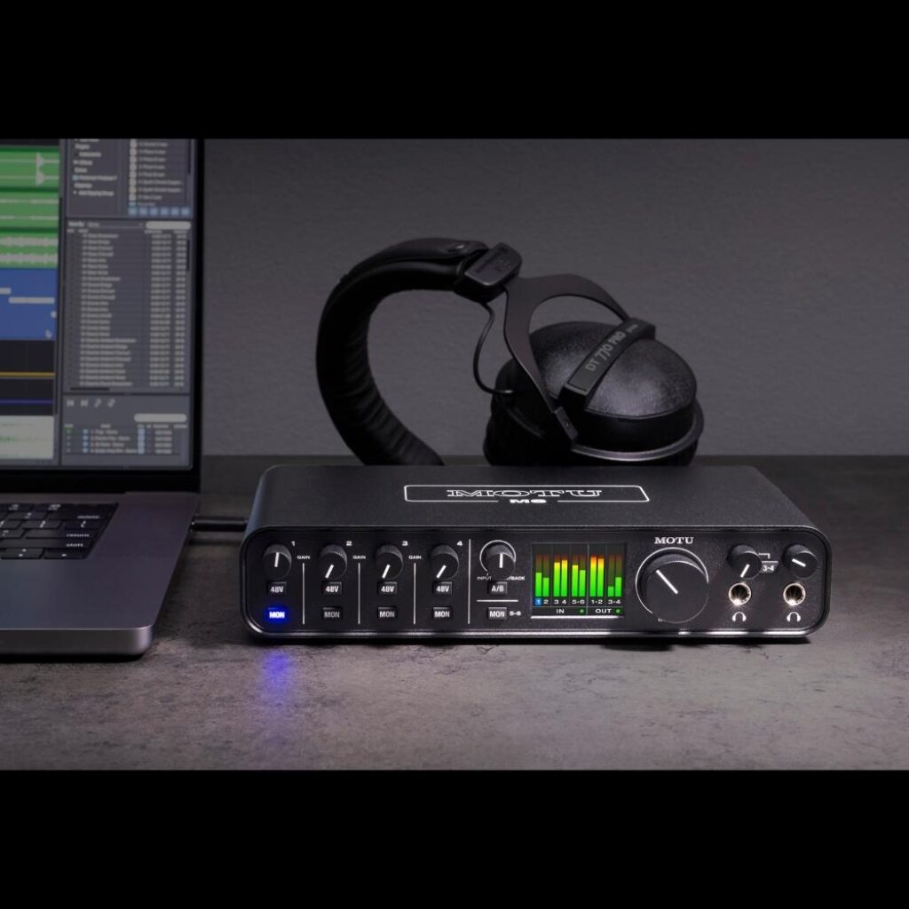 MOTU M6 – USB-C Audio Interface - AWAVE