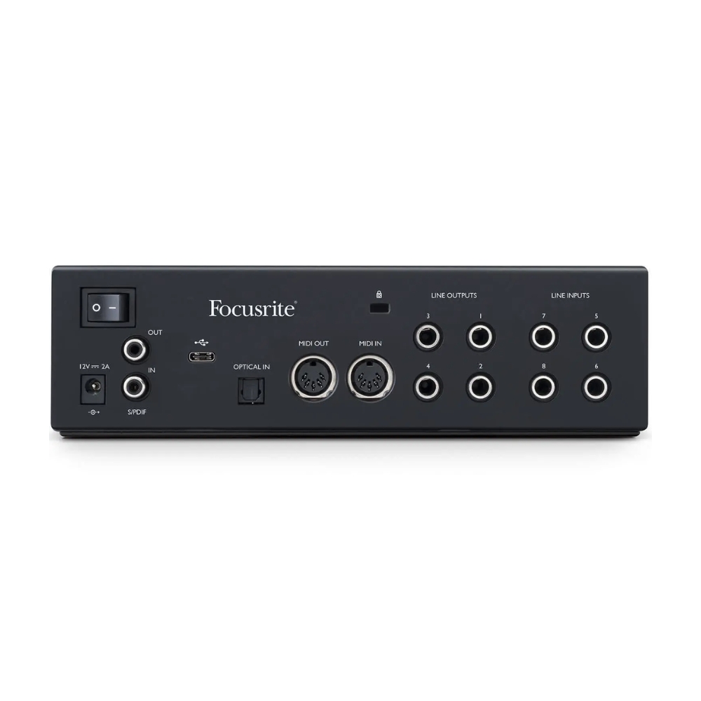Focusrite Clarett+ 4Pre 18-In/8-Out - Desktop USB Audio Interface - Image 2