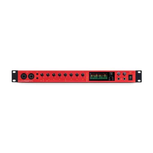 Focusrite Clarett+ 8Pre 18-In/20-Out - Rackmount USB Audio Interface