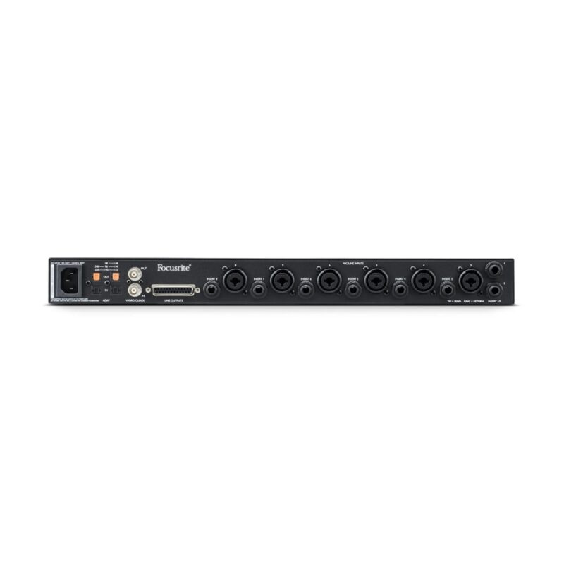 Focusrite Clarett+ OctoPre 8-In/8-Out - Rackmount ADAT Preamp - AWAVE