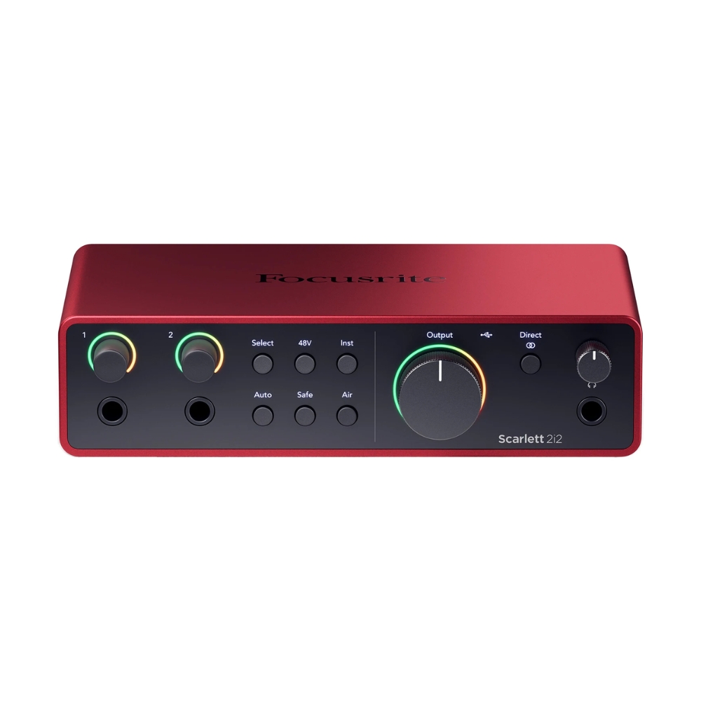 Focusrite Scarlett 2i2 4th Gen - USB Audio Interface