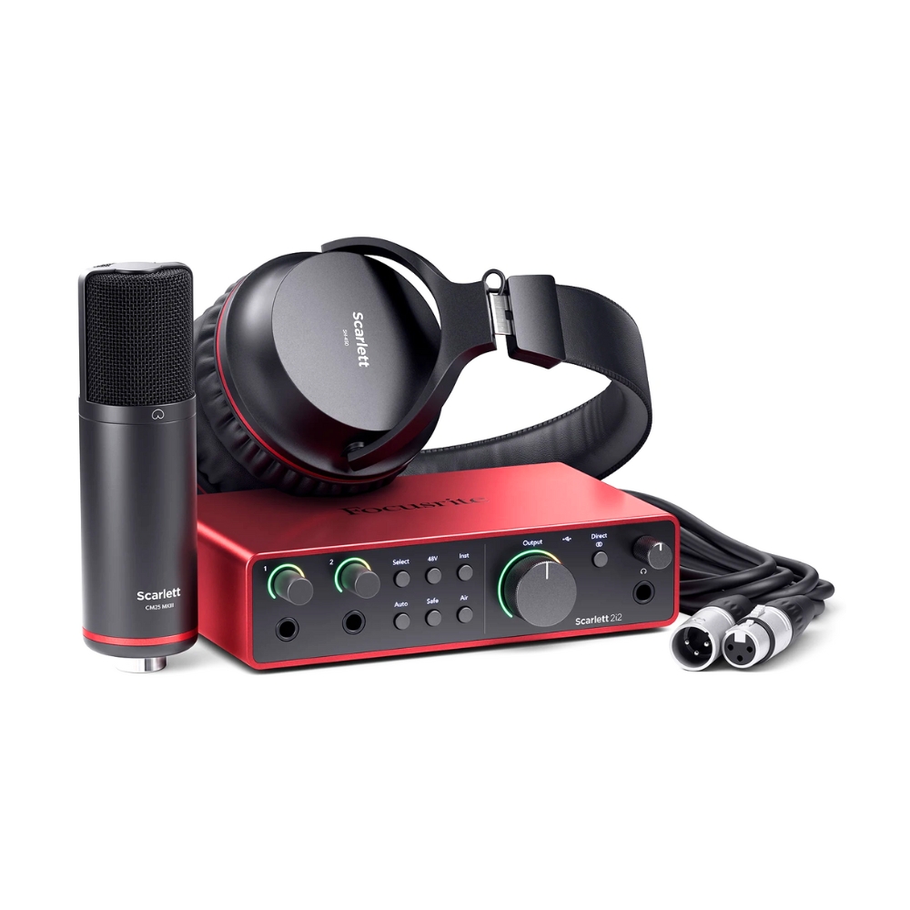 Focusrite Scarlett 2i2 Studio 4th Gen - USB Audio Interface
