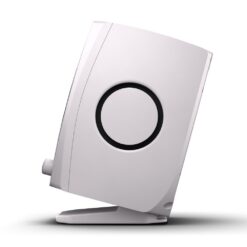 ADAM_Audio_D3V_-_Active_Desktop_Monitor_System_Pair_-_White_-_4_Right_Side_with_Loudspeaker_Stand