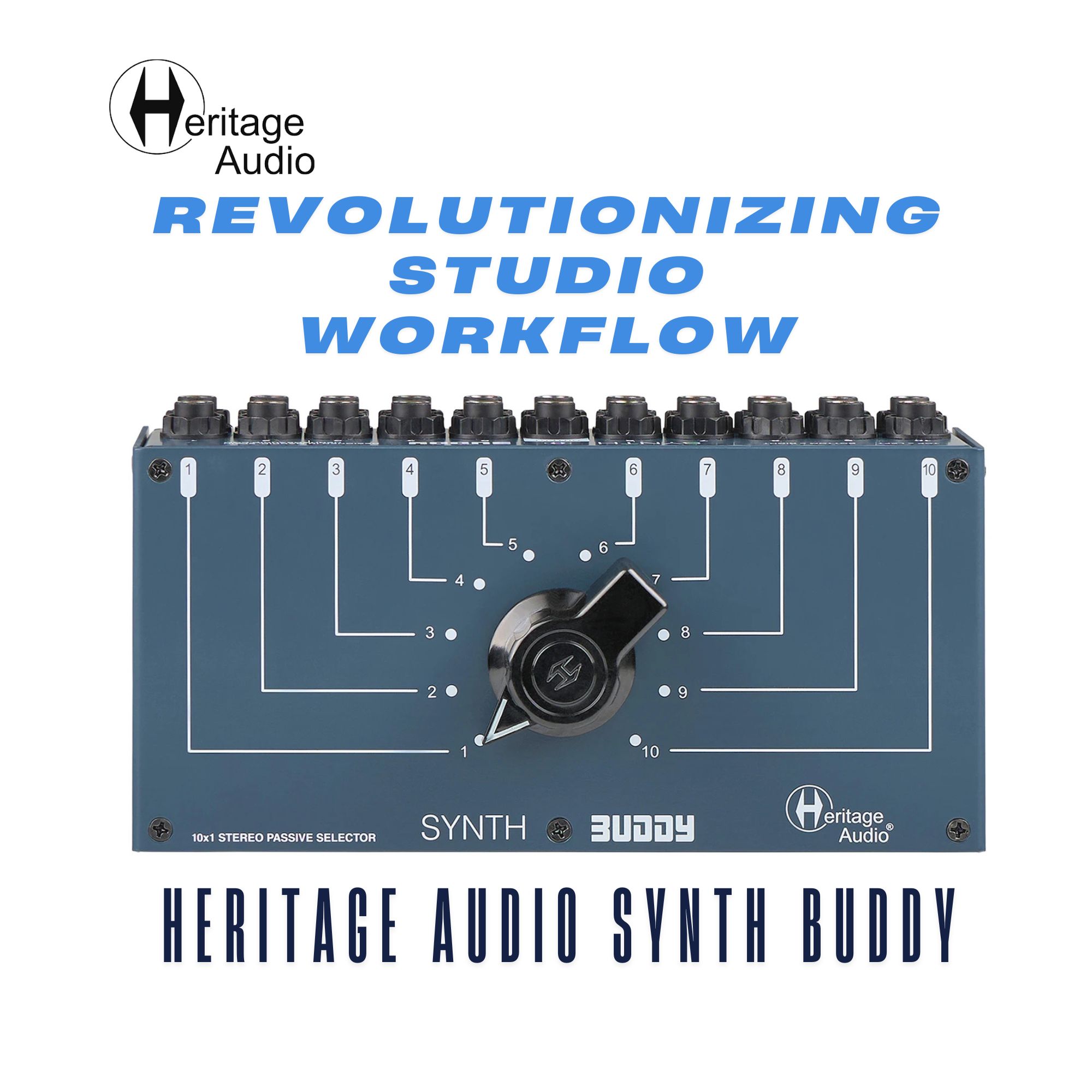 Announcing the Heritage Audio Synth Buddy: Revolutionizing Studio