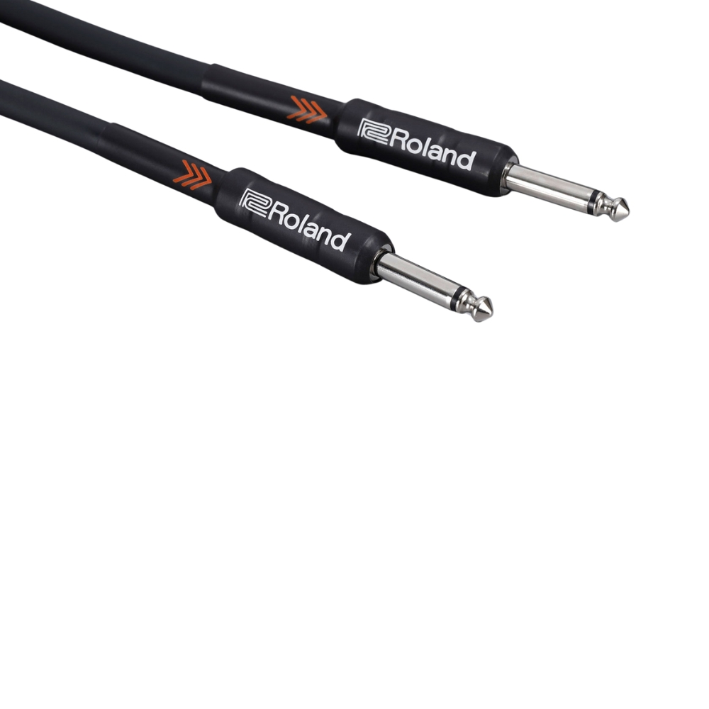 Roland_RIC-B3_RIC-B5_RIC-B10_RIC-B15_RIC-B20_and_RIC-B25_-_Black_Series_1-4-inch_TS_Male_to_1-4-inch_TS_Male_Instrument_Cables_1