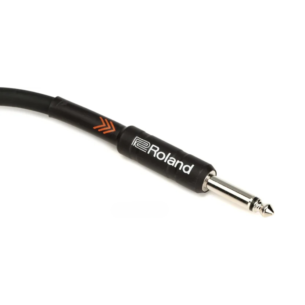 Roland RIC-B3, RIC-B5, RIC-B10, RIC-B15, RIC-B20, and RIC-B25 - Black Series 1/4-inch TS Male to 1/4-inch TS Male Instrument Cables - Image 5