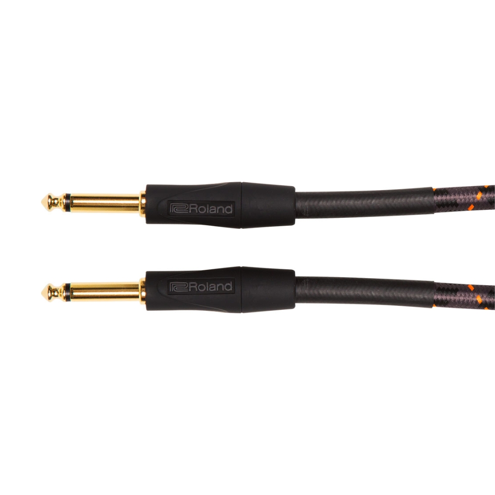 Roland_RIC-G3_RIC-G5_RIC-G10_RIC-G15_and_RIC-G20_-_Gold_Series_Straight_1-4-Inch_TS_Male_to_Straight_1-4-Inch_TS_Male_Instrument_Cables_1