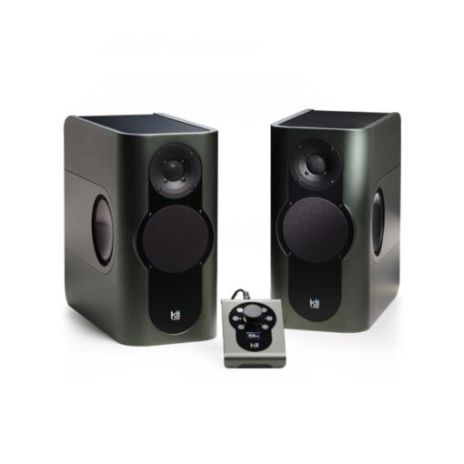 KII THREE SYSTEM DSP-CONTROLLED ACTIVE MONITOR PAIR WITH CONTOLLER - Graphite Satin Metallic (OPEN BOX)
