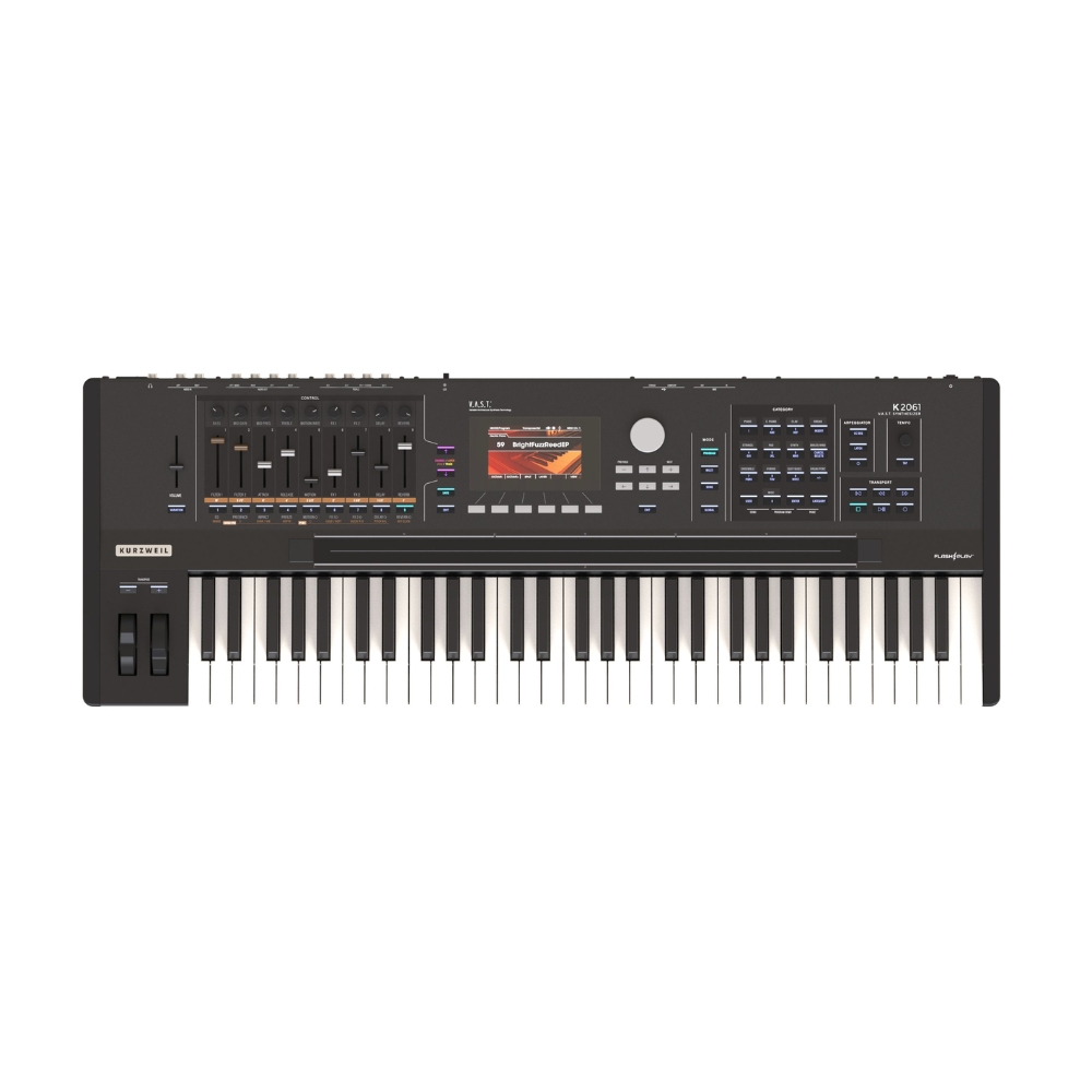 Kurzweil_K2061_-_61-Key_V.A.S.T._Synthesizer_Workstation_1_Top_Front