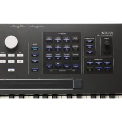 Kurzweil_K2088_-_88-Key_V.A.S.T._Synthesizer_Workstation_10_Top_Mode_Category_Appregiator_Tempo_and_Transport_Buttons_and_Knobs