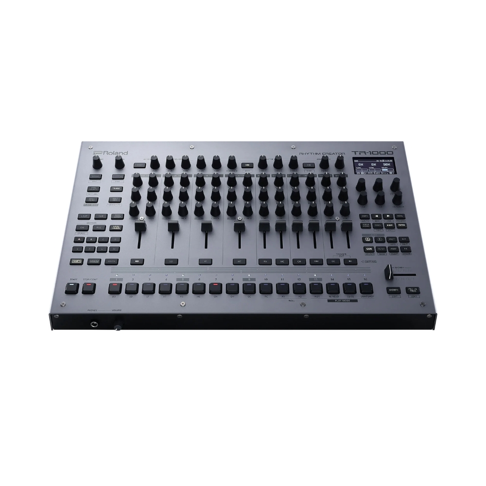 Roland _TR-1000_Rhythm_Creator_-_Analog_Drum_Machine_-_2_Top_Front_Angle