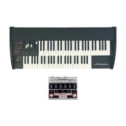 Crumar_Sorrento_-_Compact_Spinet_Organ_with_Dual_49-Key_Synth-Action_Manuals_3_Sound_Engines_and_Onboard_FX_plus_Crumar_Burn_Pedal_External_Rotary-Reverb_FX_Unit_-_1
