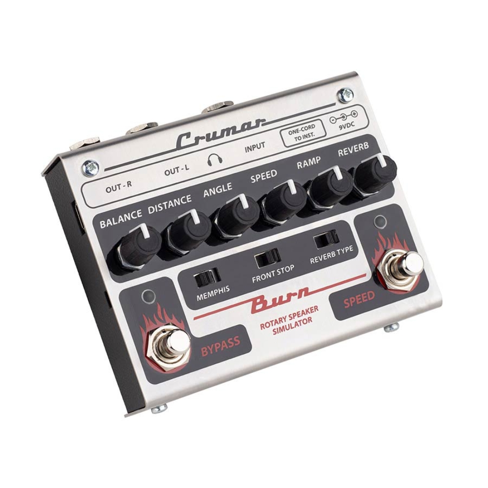 Crumar_Burn_-_Professional_Rotary_Speaker_Simulator_Pedal_and_Reverb_FX_Unit_for_Guitar_and_Keyboard_-_2