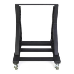 Sound_Anchors_Rack-12_-_Open_Frame_12U_Studio_Rack_Cart_with_Twin_Caster_Wheels_-_4_Rear_Top_Angle