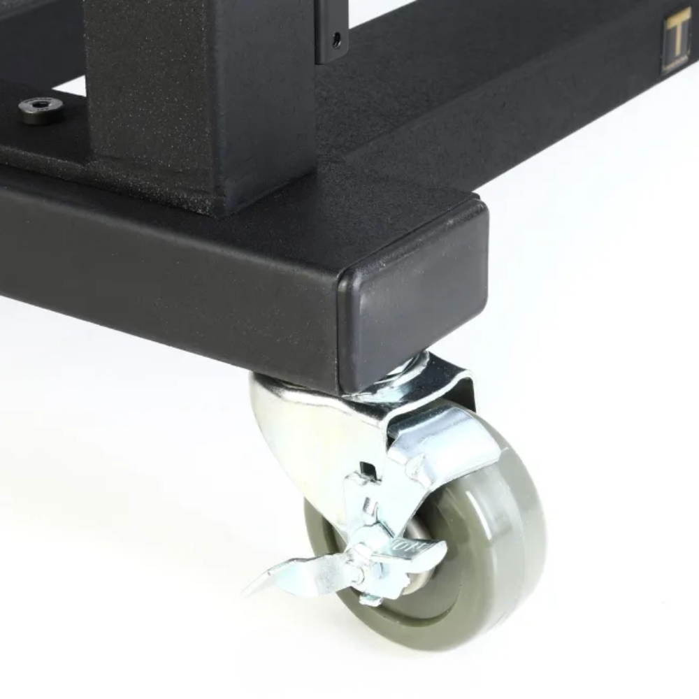 Sound_Anchors_Rack-12_-_Open_Frame_12U_Studio_Rack_Cart_with_Twin_Caster_Wheels_-_7_Front_Caster_Wheel_Detail