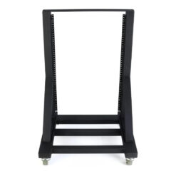 Sound_Anchors_Rack-16_-_Open_Frame_16U_Studio_Rack_Cart_with_Twin_Caster_Wheels_-_4_Rear_Top_Angle