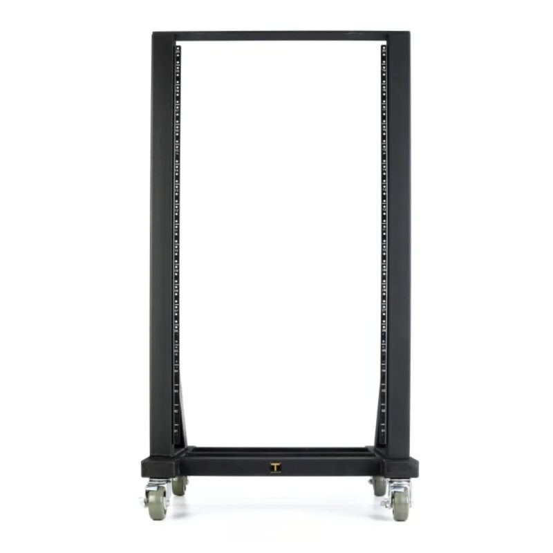 Sound Rack Frames Sound Anchors Rack-20 - Open Frame 20U Studio Rack Cart w/Twin Caster ...