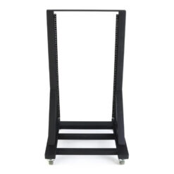 Sound_Anchors_Rack-20_-_Open_Frame_20U_Studio_Rack_Cart_with_Twin_Caster_Wheels_-_4_Rear_Top_Angle