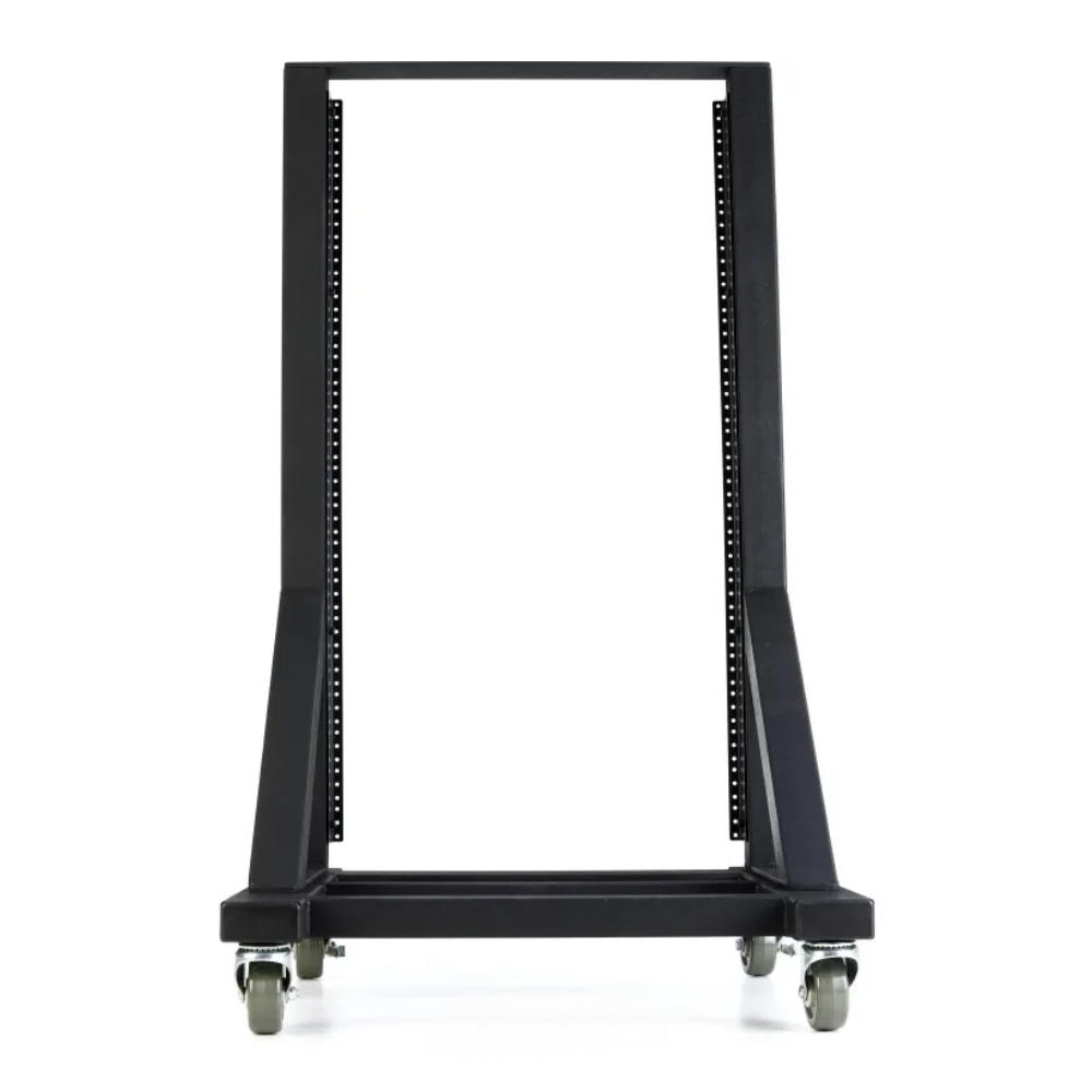 Sound_Anchors_Rack-20_-_Open_Frame_20U_Studio_Rack_Cart_with_Twin_Caster_Wheels_-_5_Rear