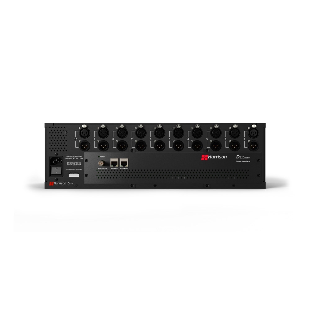 Harrison_Audio_D510r_Rack_–_500_Series_10-Slot_Chassis_with_Dante_AoIP_Interface_Card_and_D510MX_500_Series_10x2_Analog_Summing_Mixer_Module_-_3