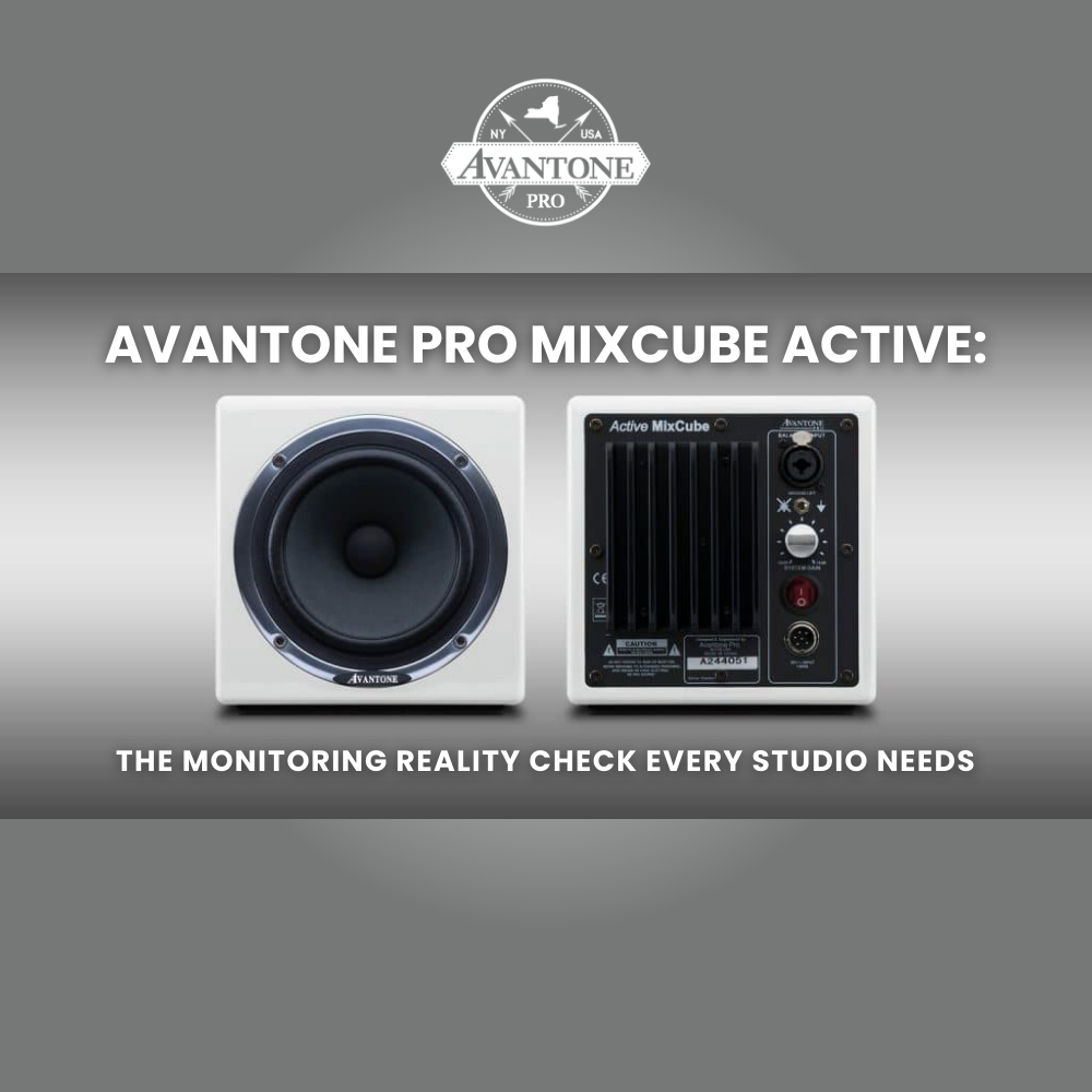 Avantone Pro MixCube Active The Monitoring Reality Check Every Studio Needs (Blog)