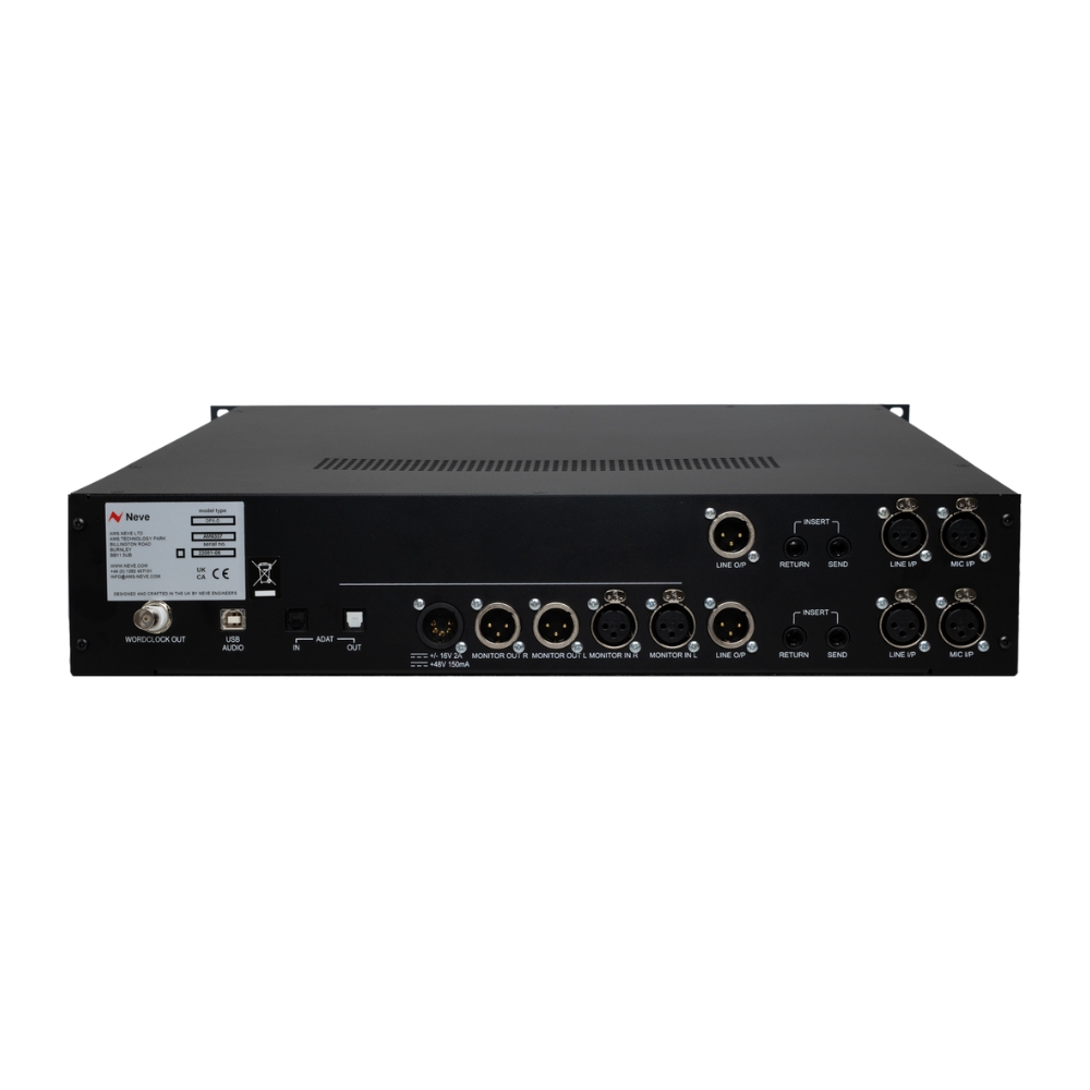 Neve® 1073DPX-D – Dual 1073 Channel Strip w/ Integrated USB/ADAT