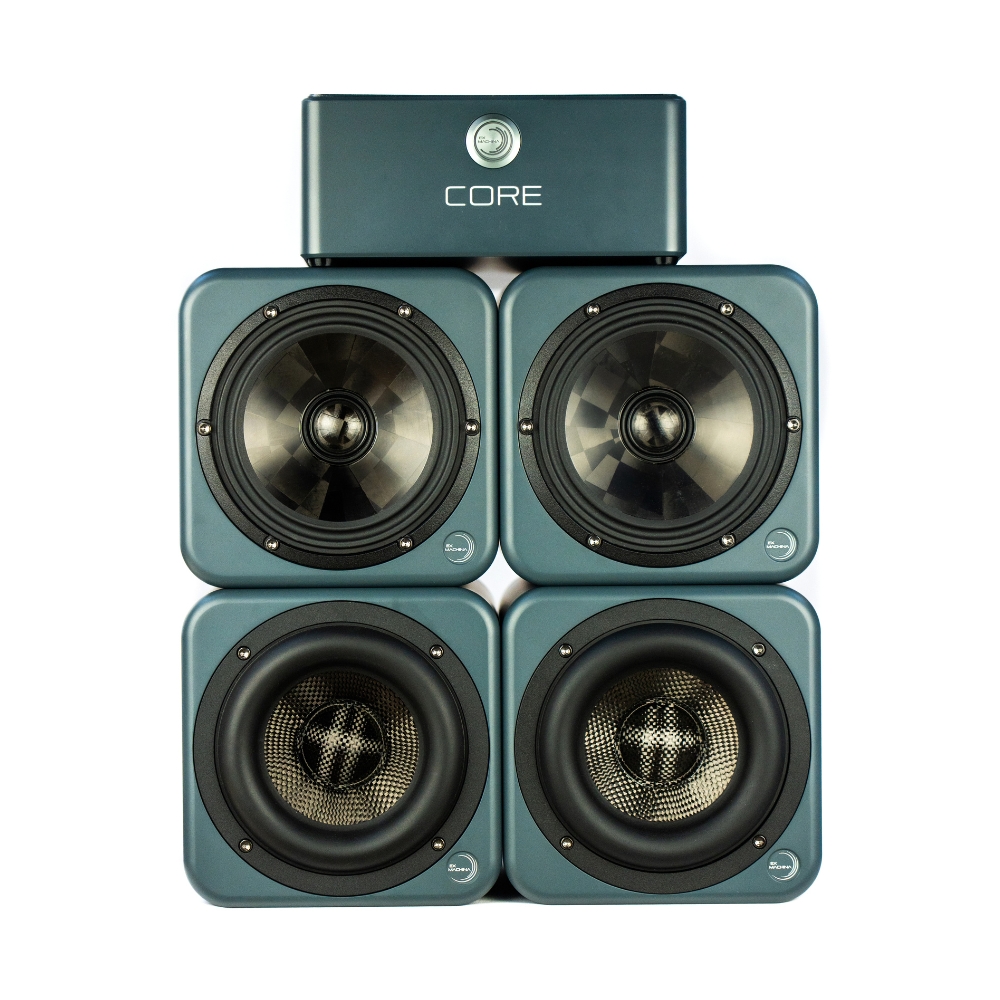 Ex_Machina_Soundworks_SELENE_plus_POSEIDON_-_Complete_Compact_3-Way_Monitor_System_-_1_SELENE_Passive_Monitors_Pair_POSEIDON_Passive_Subwoofers_Pair_EXCore_Amplifier_DSP_Front