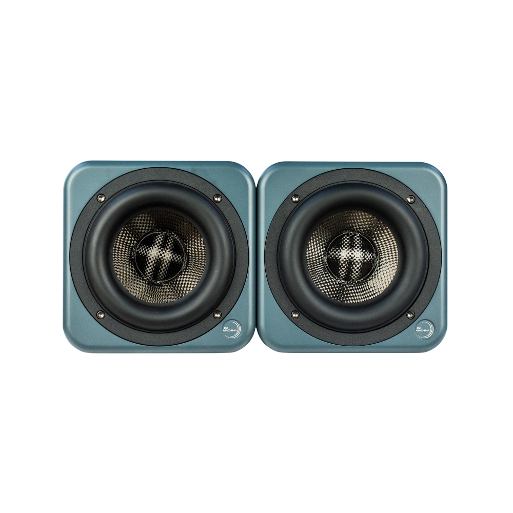 Ex_Machina_Soundworks_SELENE_plus_POSEIDON_-_Complete_Compact_3-Way_Monitor_System_-_8_POSEIDON_Passive_Subwoofers_Pair_Front