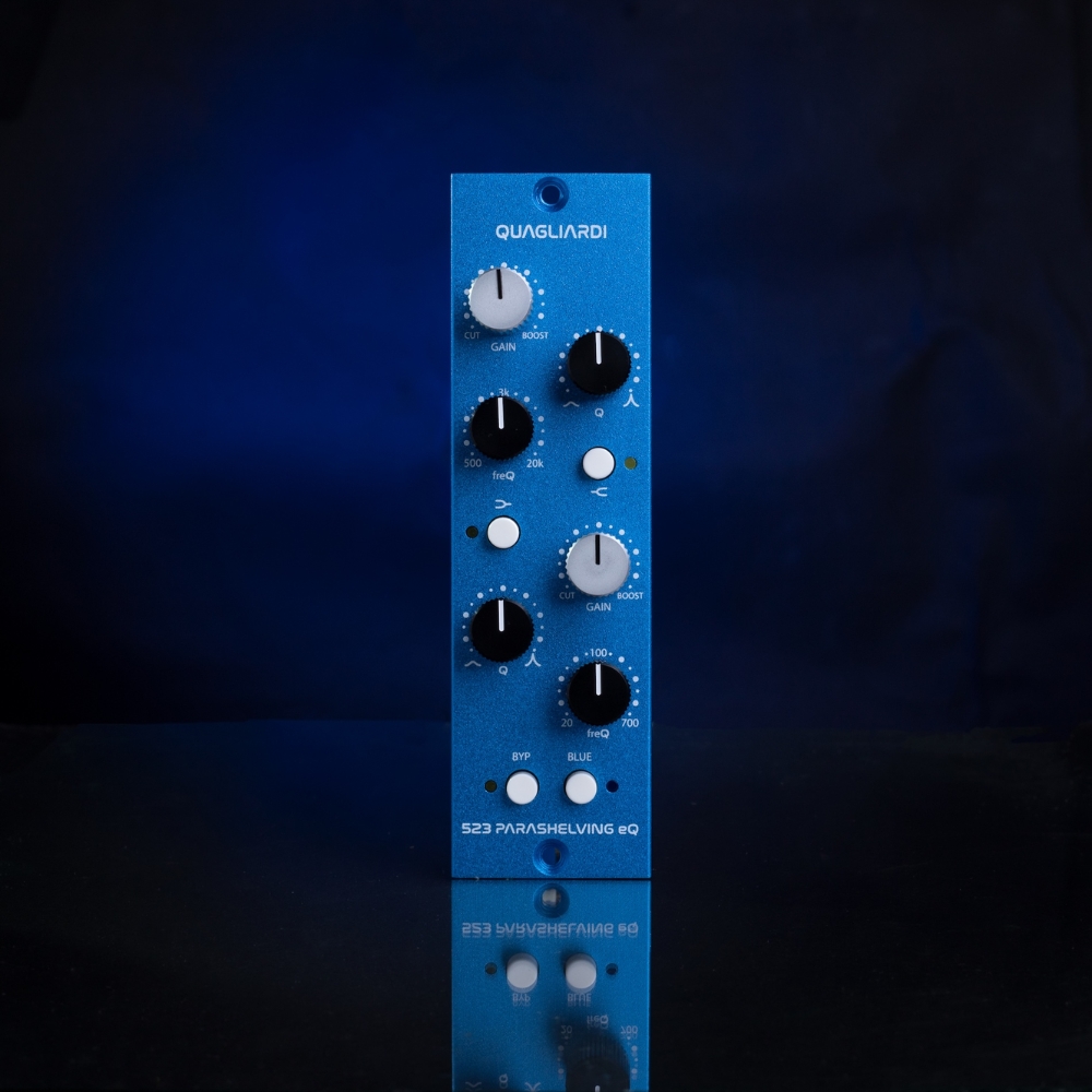 Quagliardi_523_ParaShelving_EQ_-_500_Series_Dual-Band_Parametric_EQ_with_Switchable_Shelving_-_1_Front