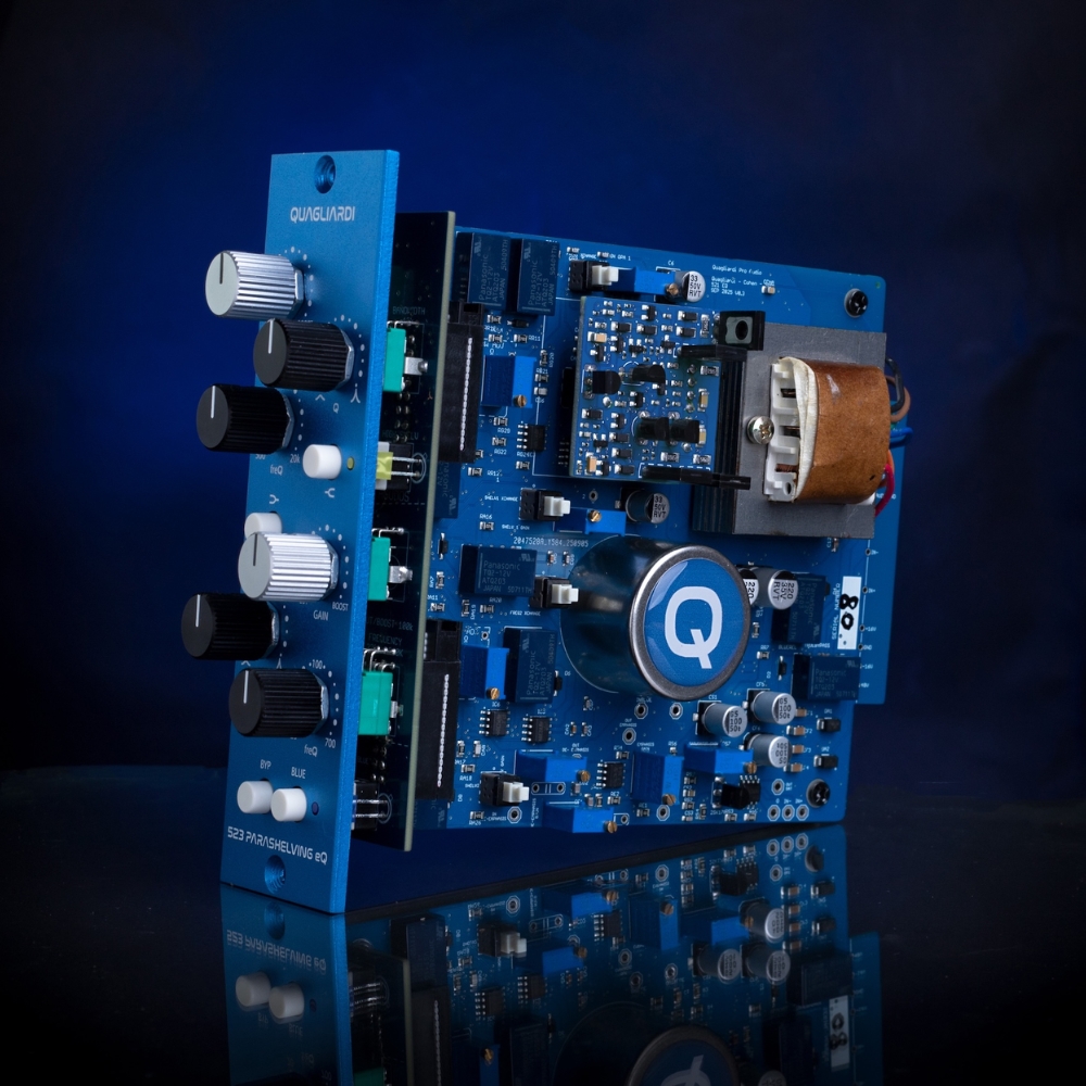Quagliardi_523_ParaShelving_EQ_-_500_Series_Dual-Band_Parametric_EQ_with_Switchable_Shelving_-_3_Right_Side_Inside_Guts