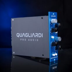 Quagliardi_523_ParaShelving_EQ_-_500_Series_Dual-Band_Parametric_EQ_with_Switchable_Shelving_-_4_Left_Side_Front_Angle