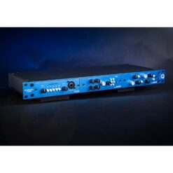 Quagliardi_Channel_Strip_-_1U_Horizontal_500-Series_Preamp_FET_Compressor_and_ParaShelving_EQ_-_3_Right_Side_Top_Front_Angle_Elevated