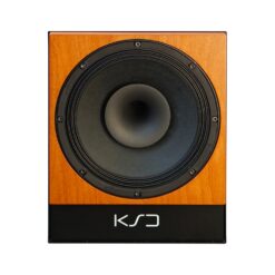 KSD_C100_Reference_-_2-Way_Coaxial_Point_Source_Monitor_Cherry_PAIR_-_2_Front_Single_Monitor