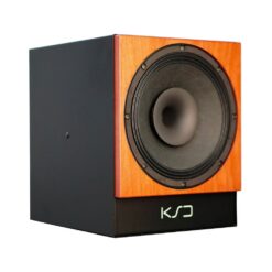 KSD_C100_Reference_-_2-Way_Coaxial_Point_Source_Monitor_Cherry_PAIR_-_3_Front_Left_Angle