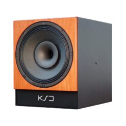 KSD_C100_Reference_-_2-Way_Coaxial_Point_Source_Monitor_Cherry_PAIR_-_4_Front_Right_Angle