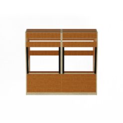 SESSIONDESK_QUINTAV_2-0_-_Studio_Workstation_with_Keyboard_Tray_60s_Brown_-_3_Top