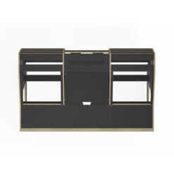 SESSIONDESK_OKTAV_2-0_-_Studio_Workstation_with_Keyboard_Tray_90s_Black_-_3_Top
