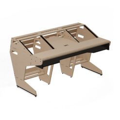 SESSIONDESK_OKTAV_2-0_-_Studio_Workstation_with_Keyboard_Tray_100_Percent_Birch_-_1_Front_Side