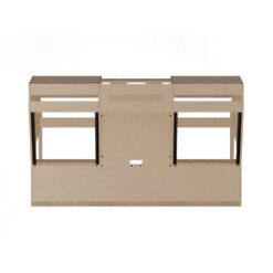 SESSIONDESK_OKTAV_2-0_-_Studio_Workstation_with_Keyboard_Tray_100_Percent_Birch_-_3_Top