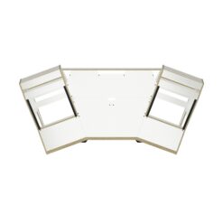 SESSIONDESK_GUSTAV_2-0_-_Studio_Workstation_with_Keyboard_Tray_70s_White_-_3_Top